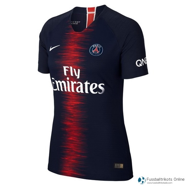 Paris Saint Germain Trikot Heim Damen 2018-19 Blau Fussballtrikots Günstig